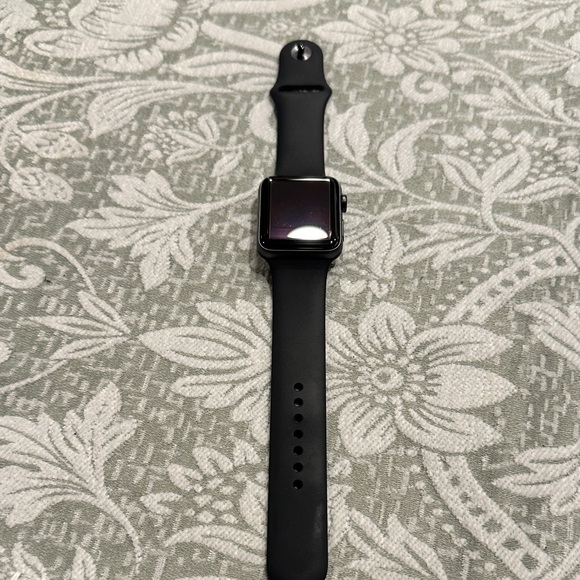 Apple Smartwatch with Black Band - Picture 1 of 4